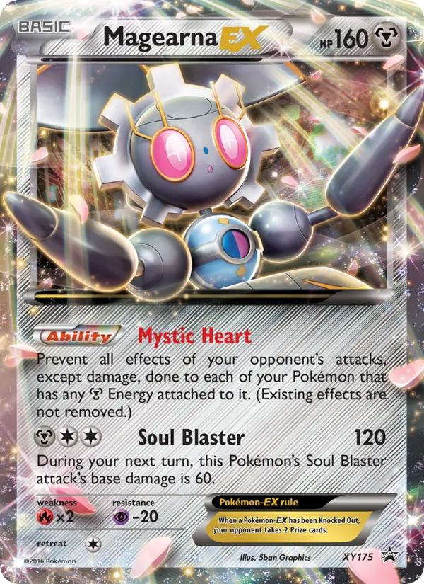 Magearna-EX #XY175, XY Black Star Holo, TCGdex reference