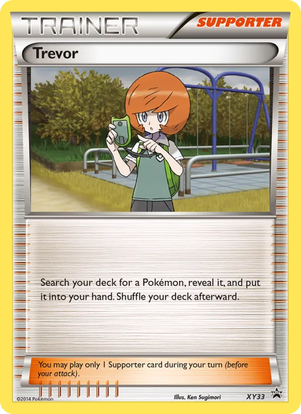 Trevor #XY33, XY Black Star Holo, TCGdex reference