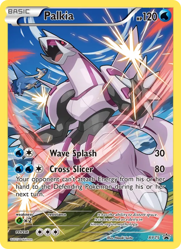 Palkia #XY75, XY Black Star Holo, TCGdex reference