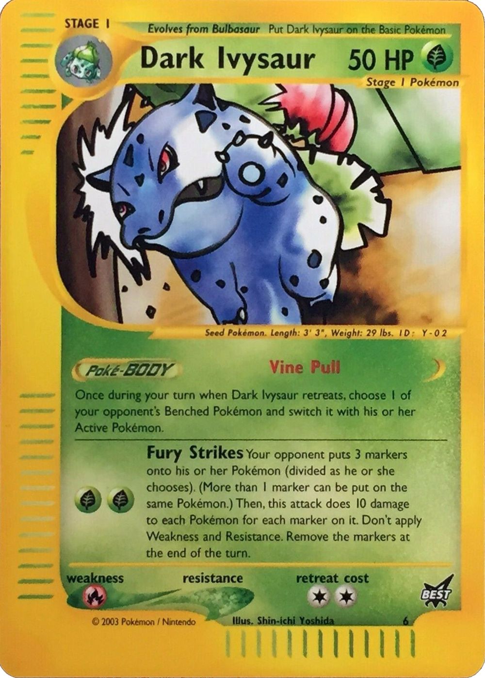 Dark Ivysaur #6, Best of Game Non-Winner (standard size) reference