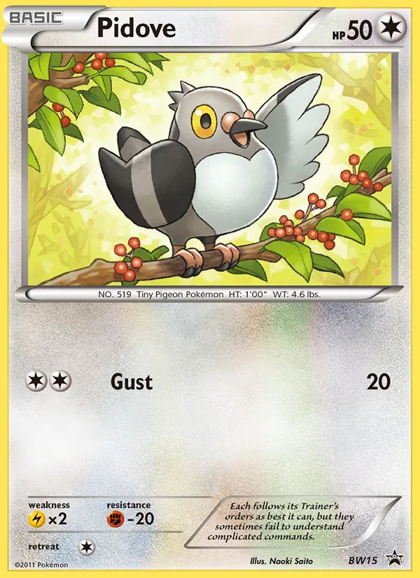 Pidove #BW15, BW Black Star Holo, TCGdex reference