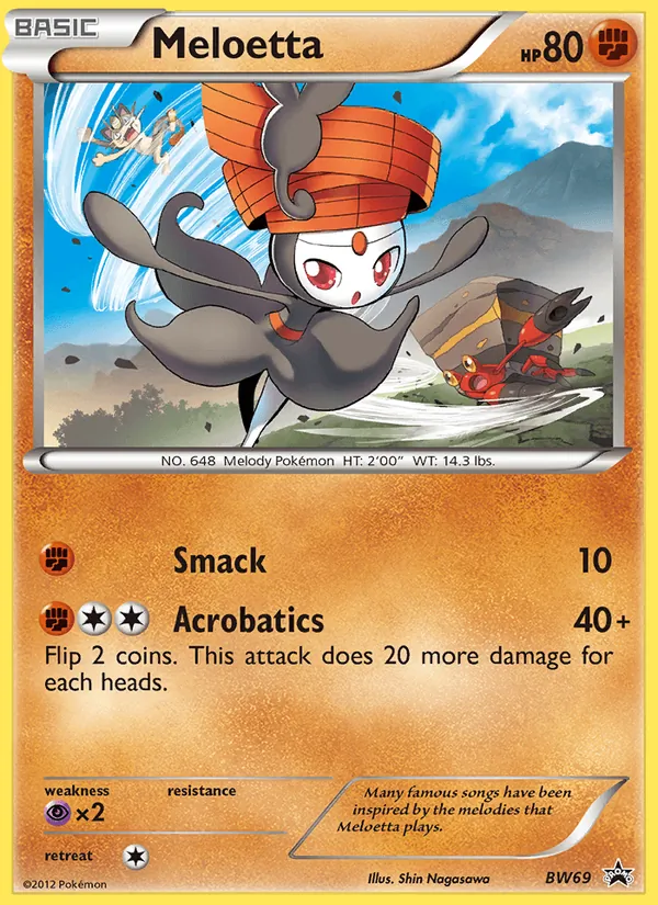 Meloetta #BW69, BW Black Star Holo, TCGdex reference