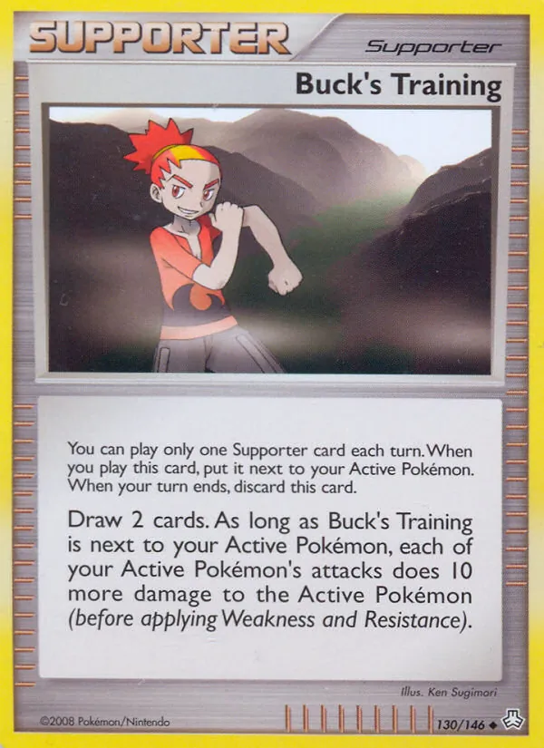 Buck's Training 130/146, base reference; stamps unverified