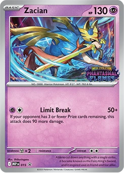 Zacian 015, prerelease base reference scan