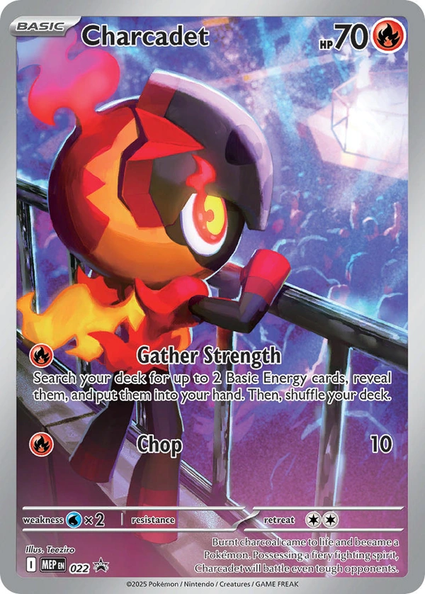 Charcadet #022, English MEP Black Star Promos promo, reference image