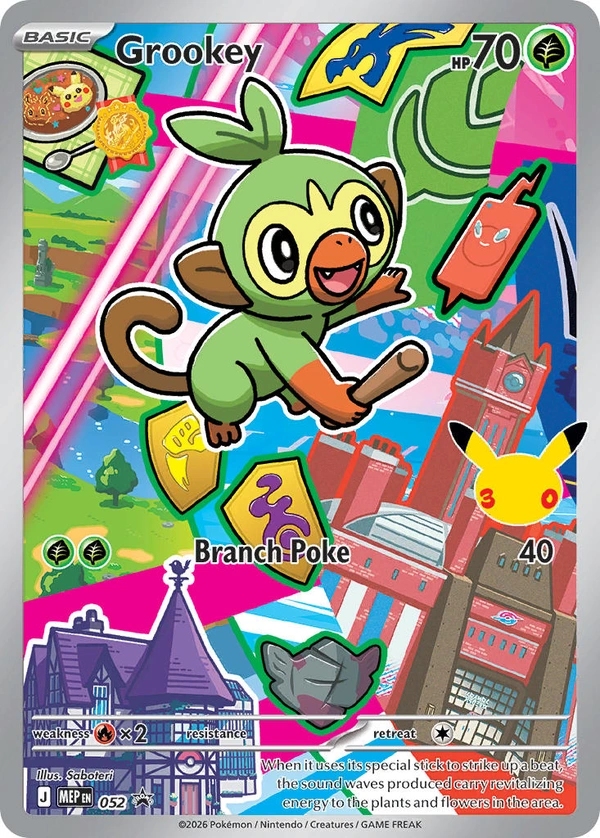 Grookey #052, English MEP Black Star Promos promo, reference image