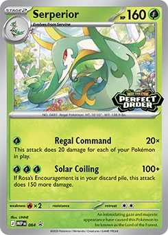 Serperior 064, prerelease base reference scan
