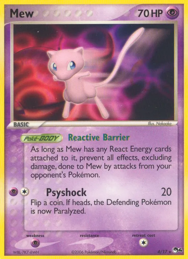 Mew #4, POP Series 4 Non Holo, TCGdex reference