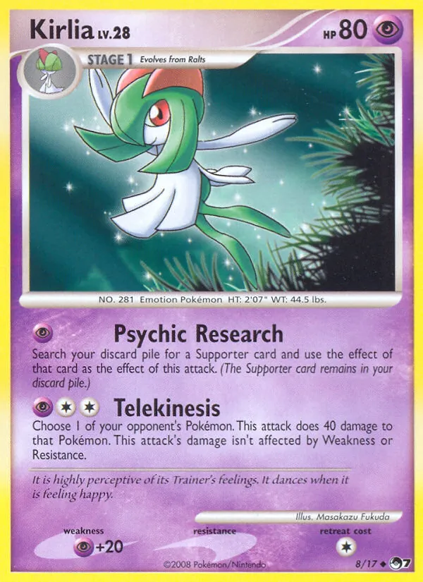 Kirlia #8, POP Series 7 Non Holo, TCGdex reference