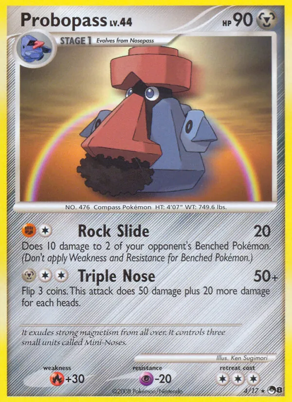 Probopass #4, POP Series 8 Non Holo, TCGdex reference
