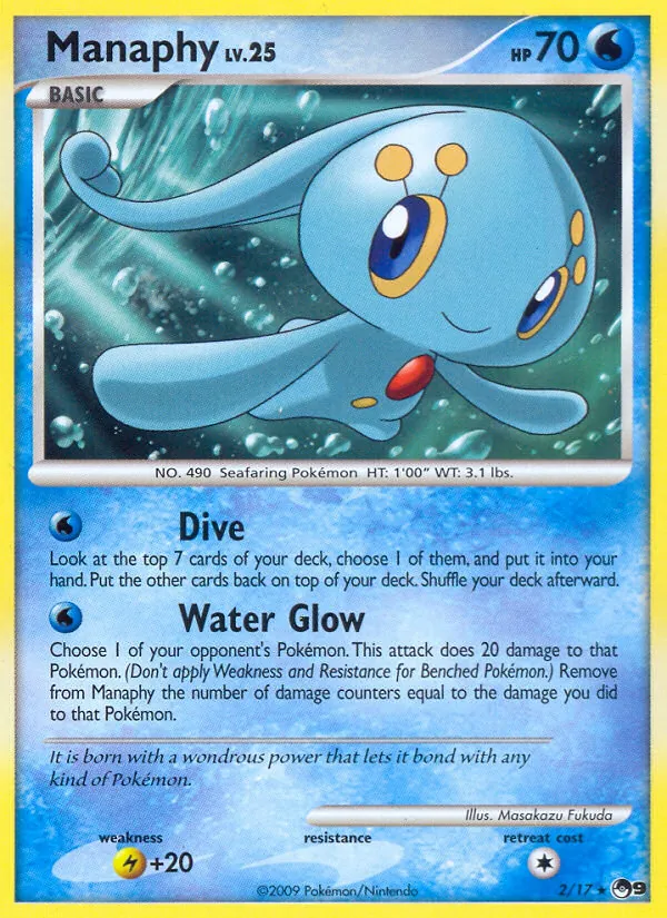 Manaphy #2, POP Series 9 Non Holo, TCGdex reference