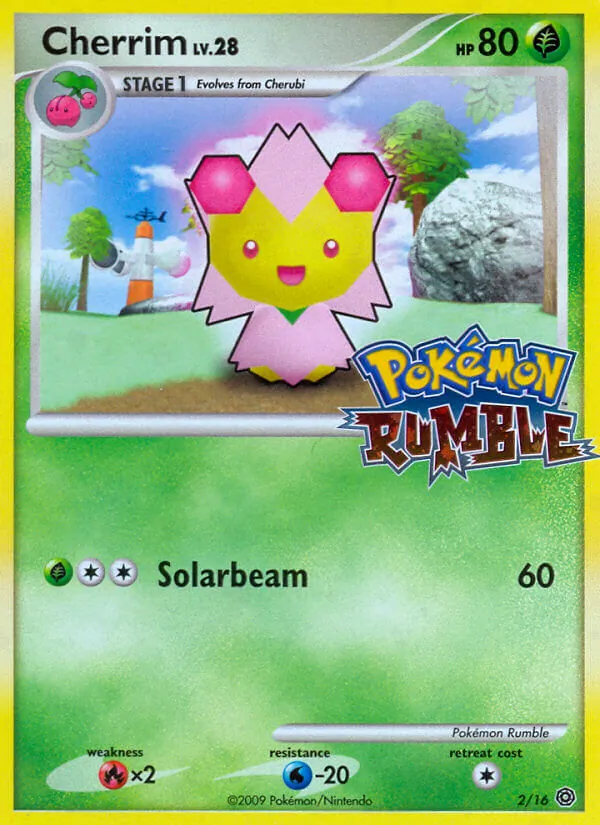 Cherrim #2, Pokémon Rumble Standard print, TCGdex reference
