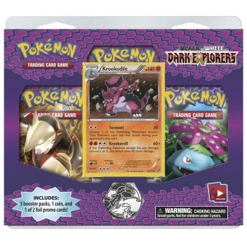 Dark Explorers Three Pack Blisters (Krookodile)