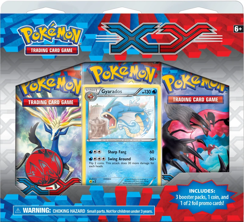 XY Three Pack Blisters (Gyarados)