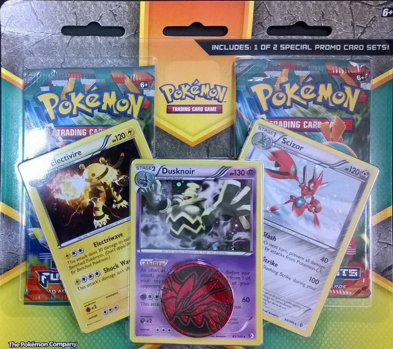 Furious Fists Two Pack Blisters (Electivire, Dusknoir, Scizor)