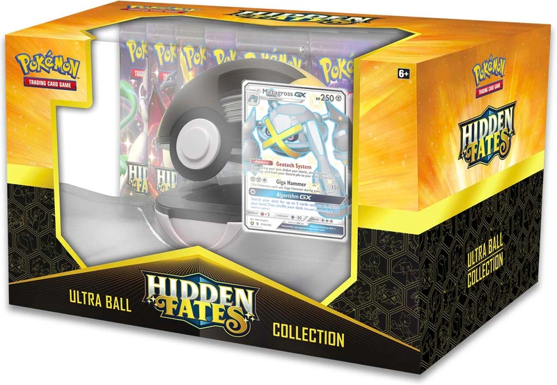 Hidden Fates Ultra Ball Collection—Shiny Metagross-GX