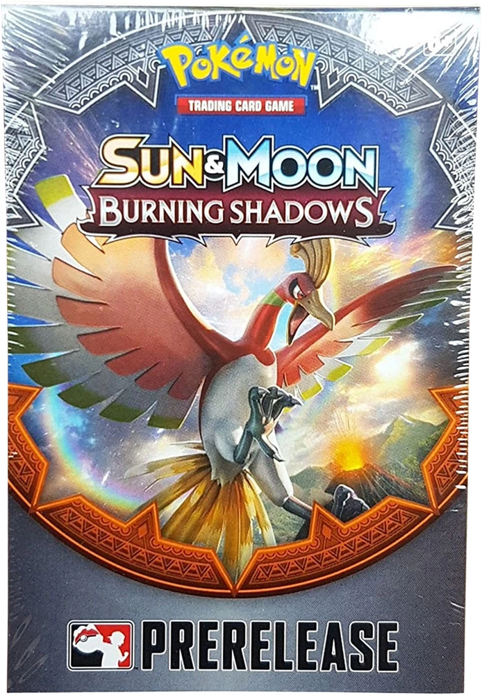 Burning Shadows Prerelease Kit & Rock Steady Theme Deck