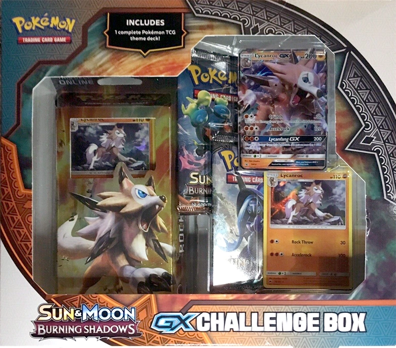 Burning Shadows GX Challenge Box