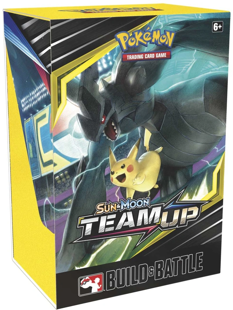 Team Up Build & Battle Box & Battle Arena Deck—Rayquaza-GX