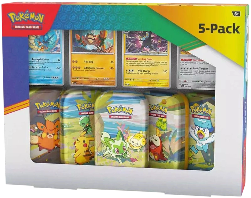 Paldea Friends Mini Tin 5-Pack (Costco exclusive)