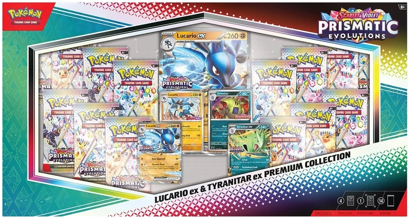 Lucario ex & Tyranitar ex Premium Collection