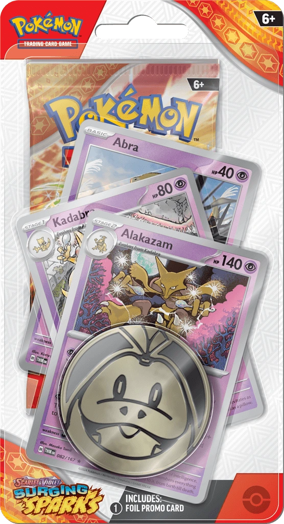 Surging Sparks Checklane Blister (Alakazam)