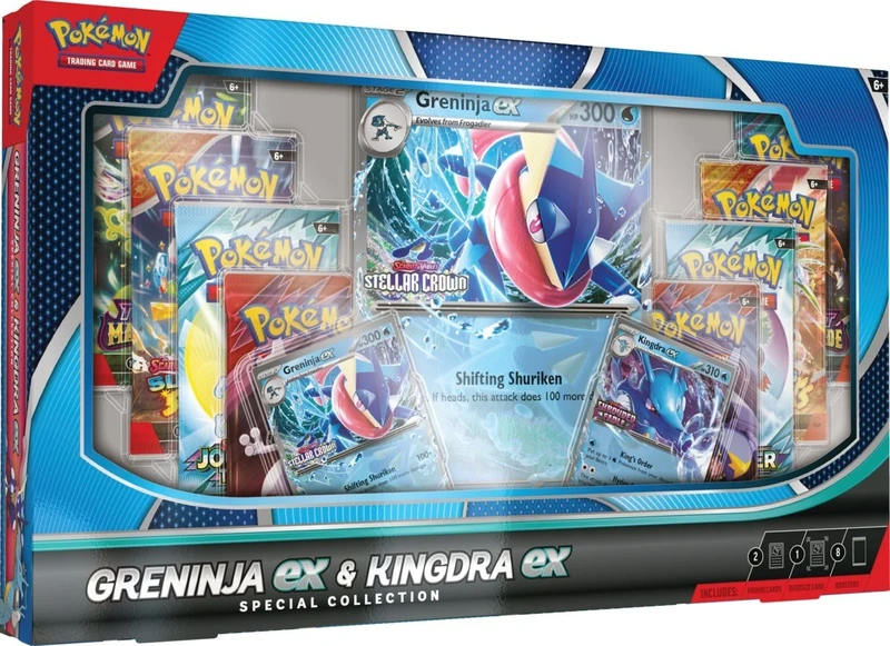 Greninja ex & Kingdra ex Special Collection