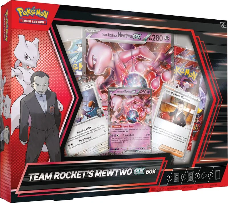 Team Rocket's Mewtwo ex Box