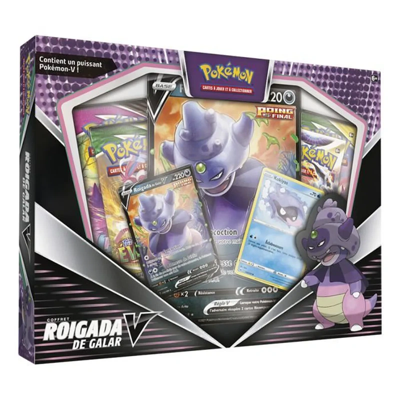 Galarian Slowking V Box (French)