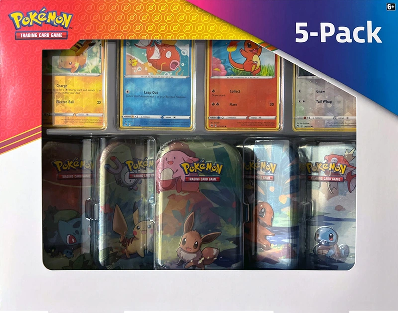 Kanto Friends Mini Tin 5-Pack