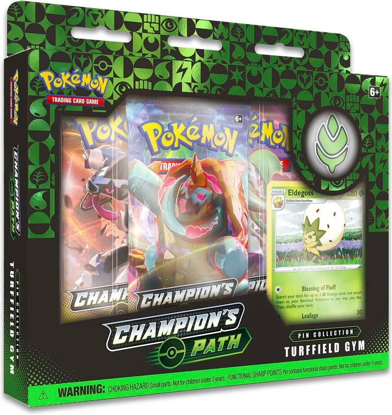 Champion's Path Pin Collection—Turffield Gym