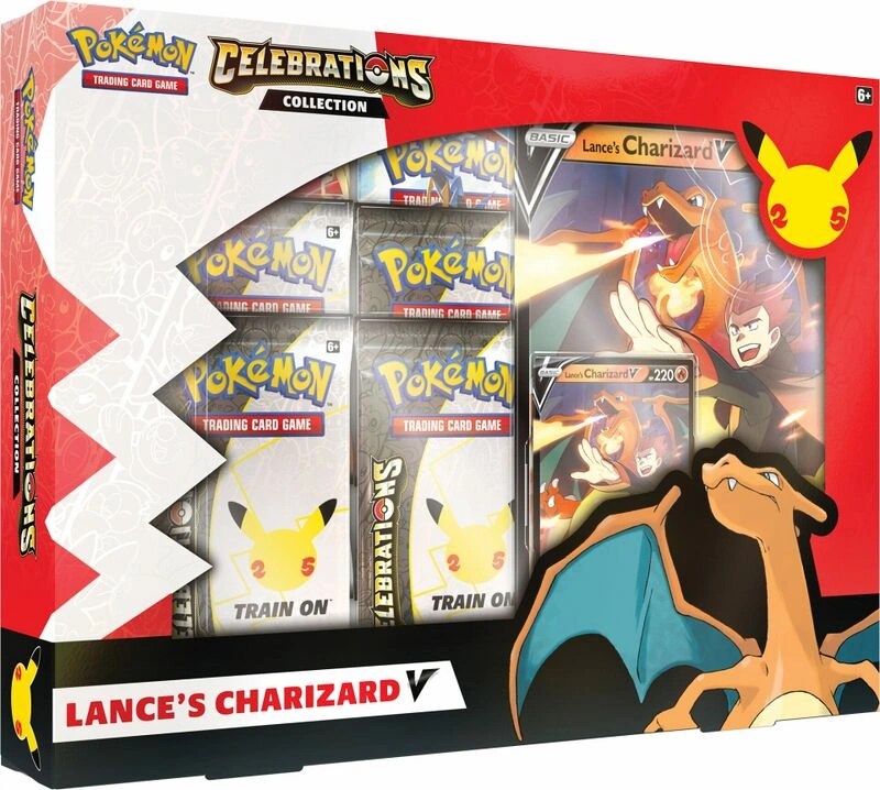 Celebrations Collection—Lance's Charizard V / Celebrations Collection—V Memories / Celebrations Tins