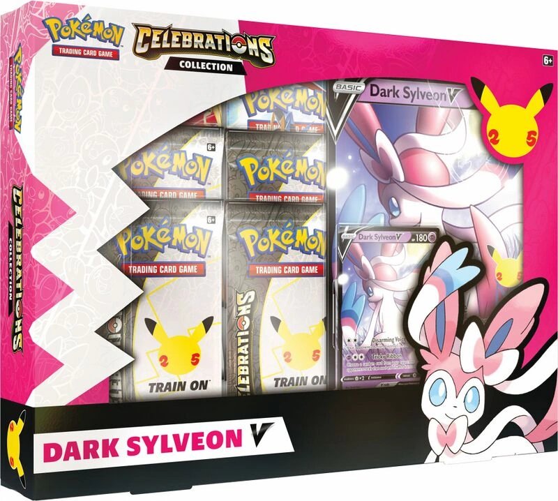 Celebrations Collection—Dark Sylveon V / Celebrations Collection—V Memories / Celebrations Tins