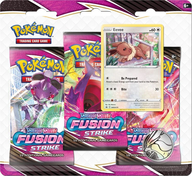 Fusion Strike Three Pack Blister
