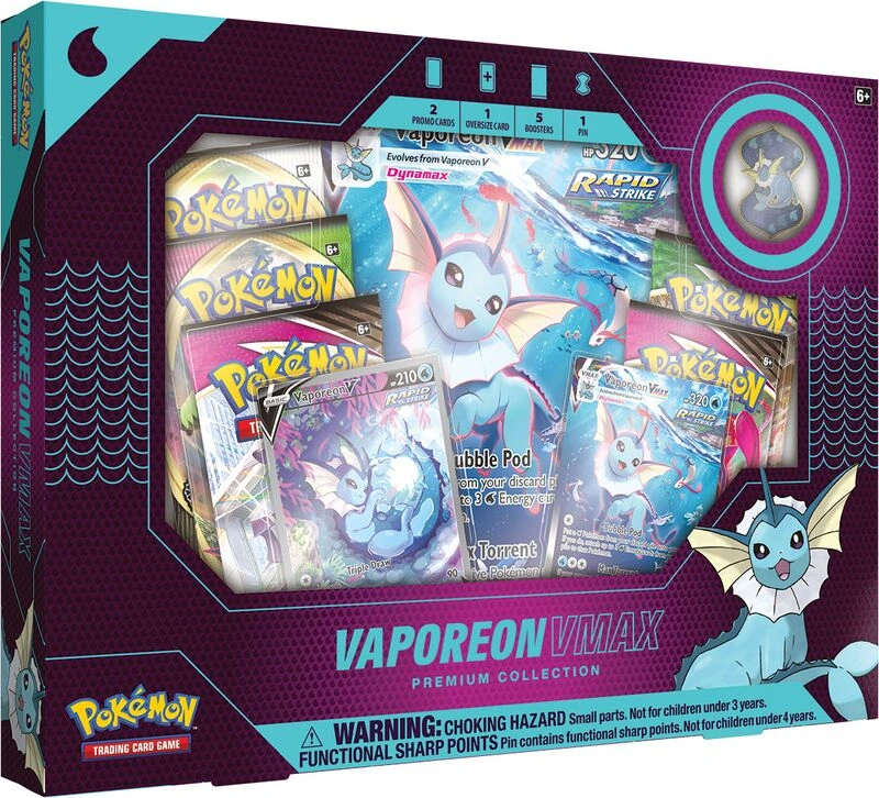 Vaporeon VMAX Premium Collection