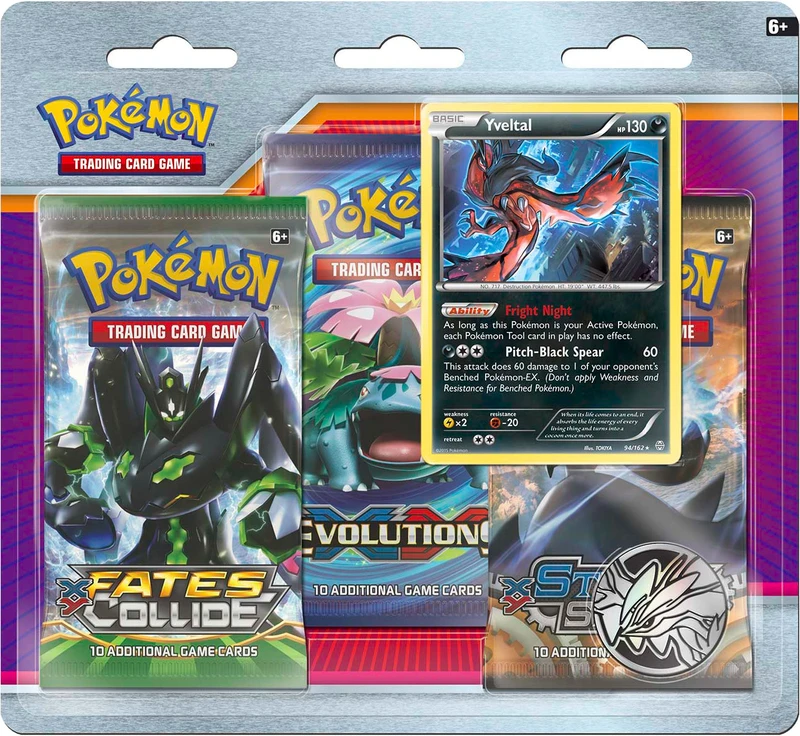 Yveltal Three Pack Blister