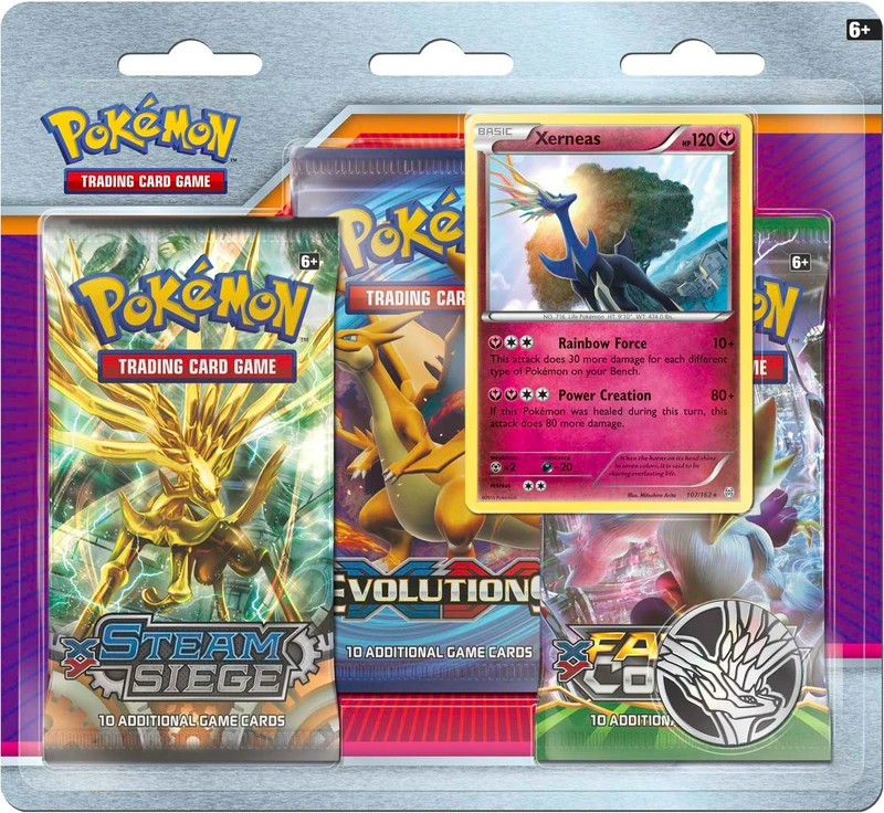Xerneas Three Pack Blister