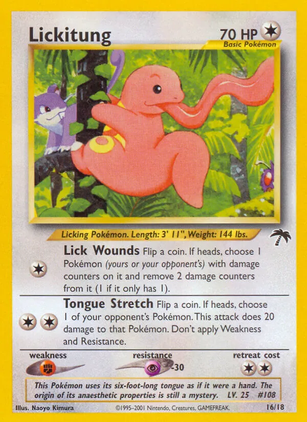 Lickitung 16/18 Southern Islands reference