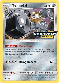 Melmetal SM181, base-card reference scan, not a verified staff scan
