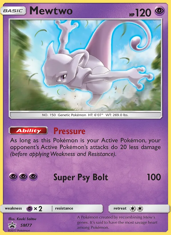 Mewtwo #SM77, SM Black Star Holo, TCGdex reference