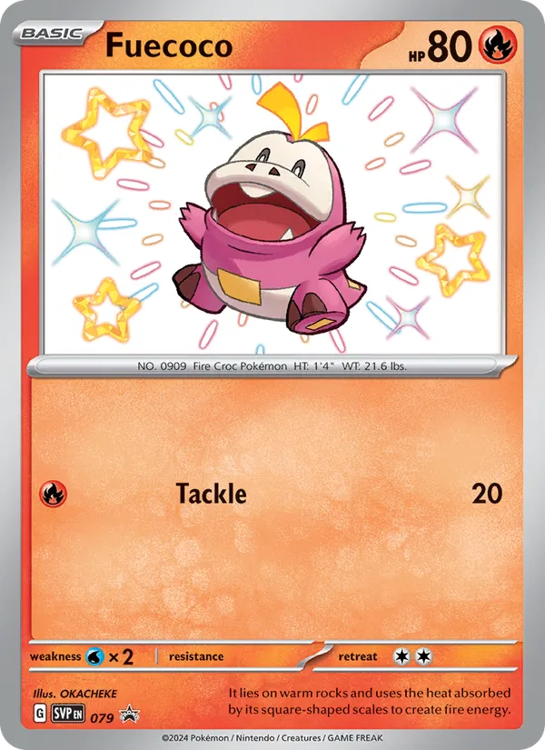 Fuecoco #079, SWSH Black Star Holo, TCGdex reference