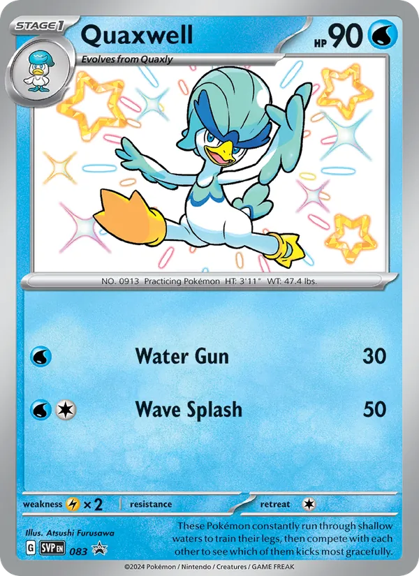 Quaxwell #083, SWSH Black Star Holo, TCGdex reference