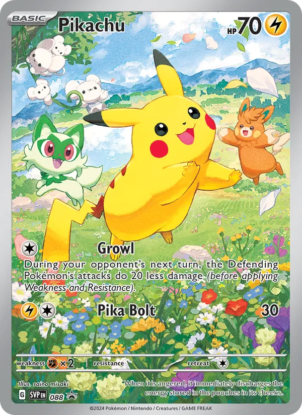 Pikachu #088, SWSH Black Star Holo, TCGdex reference