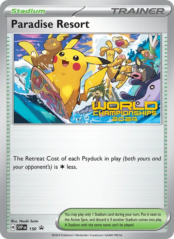 Paradise Resort #150, SWSH Black Star Holo, TCGdex reference
