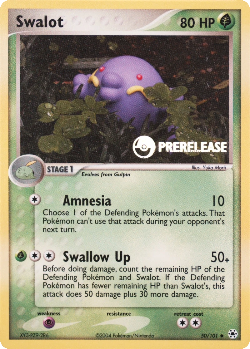 Swalot Prerelease PSA reference placeholder