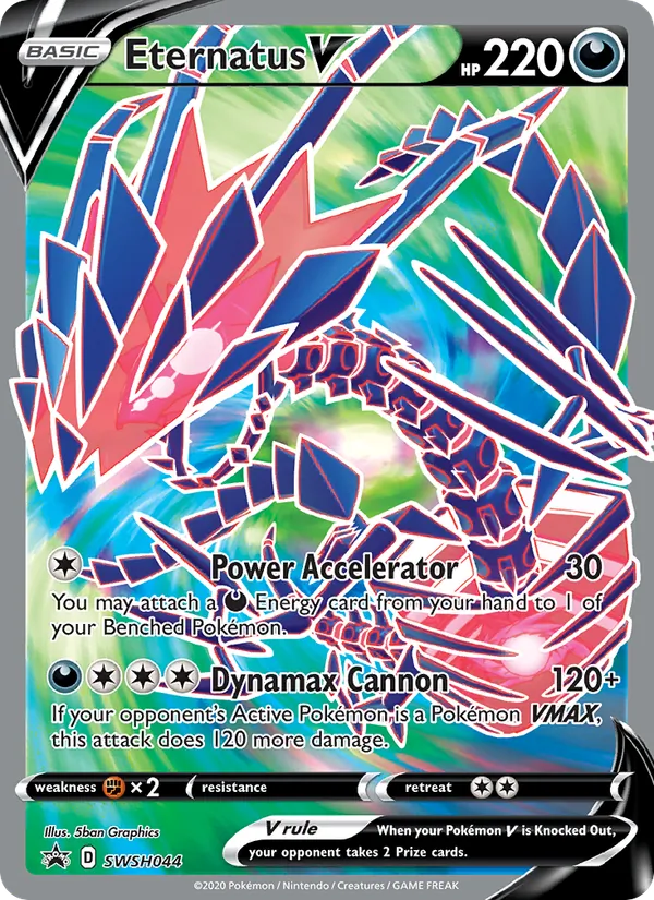Eternatus V #SWSH044, SWSH Black Star Holo, TCGdex reference