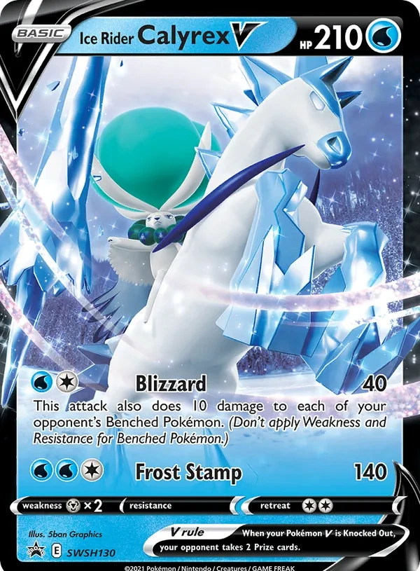 Ice Rider Calyrex V #SWSH130, SWSH Black Star Promos English Holo, TCGdex reference