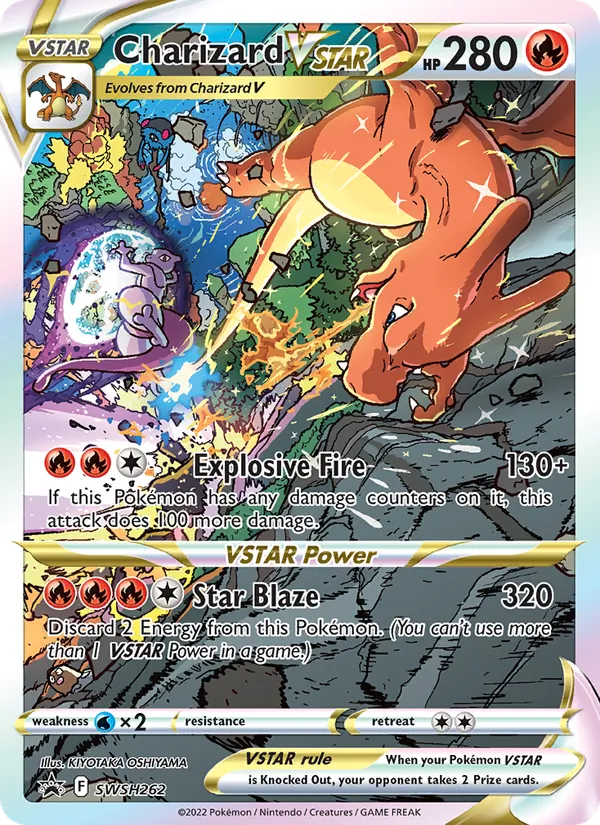 Charizard VSTAR #SWSH262, SWSH Black Star Holo, TCGdex reference