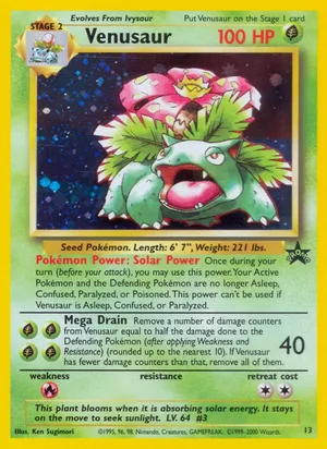 Venusaur #13, Standard print, TCGdex reference