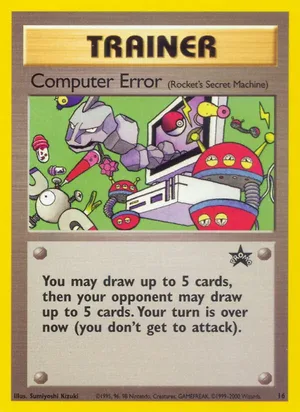 Computer Error #16, Standard print, TCGdex reference